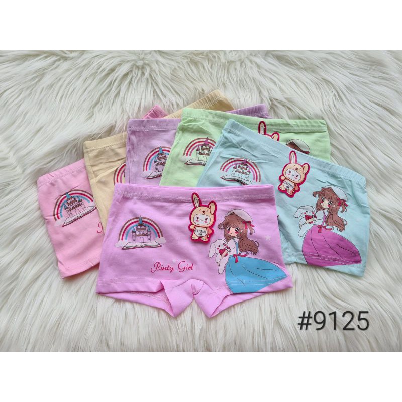 6 PCS CD CELANA DALAM ANAK PEREMPUAN 2-10 TH PEPPA PIG / CD BOXER ANAK PEREMPUAN / CD ANAK LUSINAN