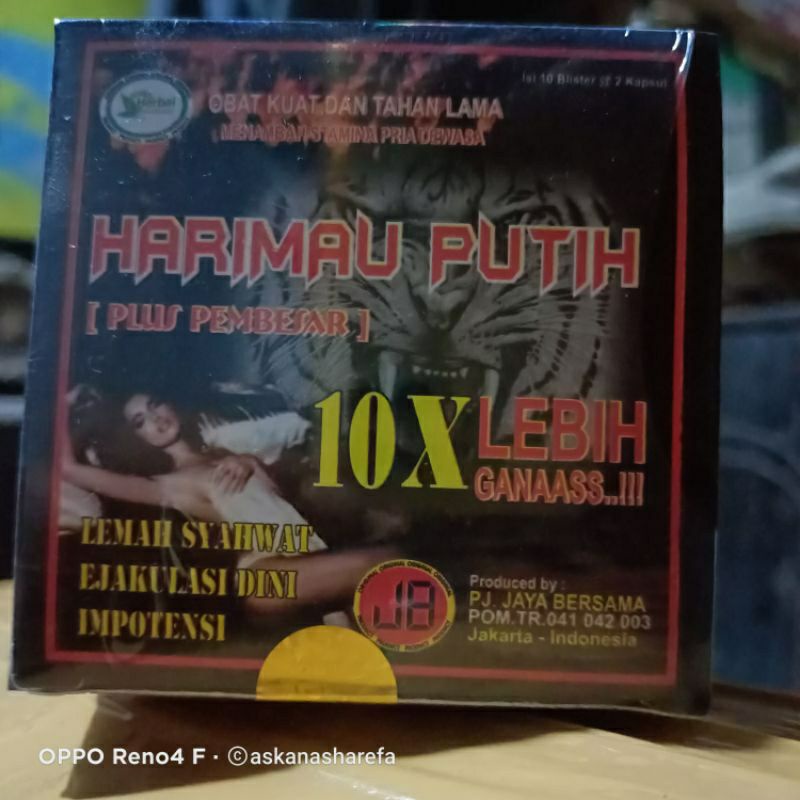 Harimau putih kapsul