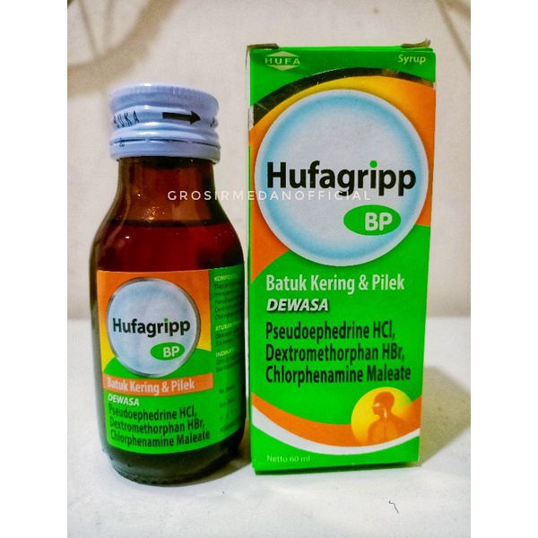 HUFAGRIP SIRUP DEWASA - BATUK PILEK BP