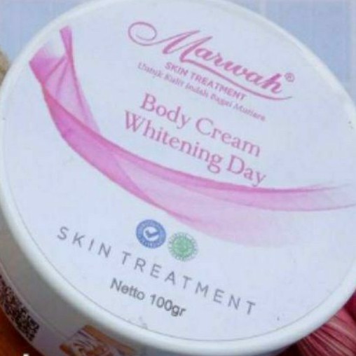 MARWAH BODY CREAM WHITENING 100 GRAM