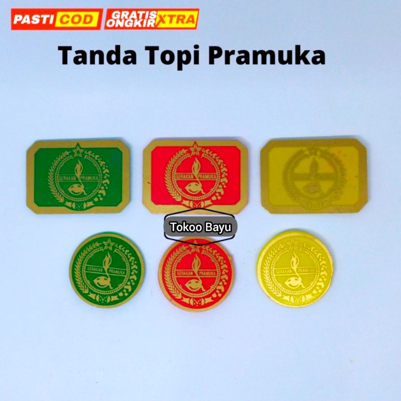 

Tanda Topi Pramuka Plastik Mika Putra Putri Siaga / Penggalang / Penegak Murah | Pin Tanda Topi