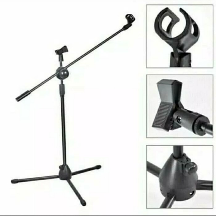 STAND MIC BERDIRI LANTAI - TIANG MICROPHONE BERDIRI