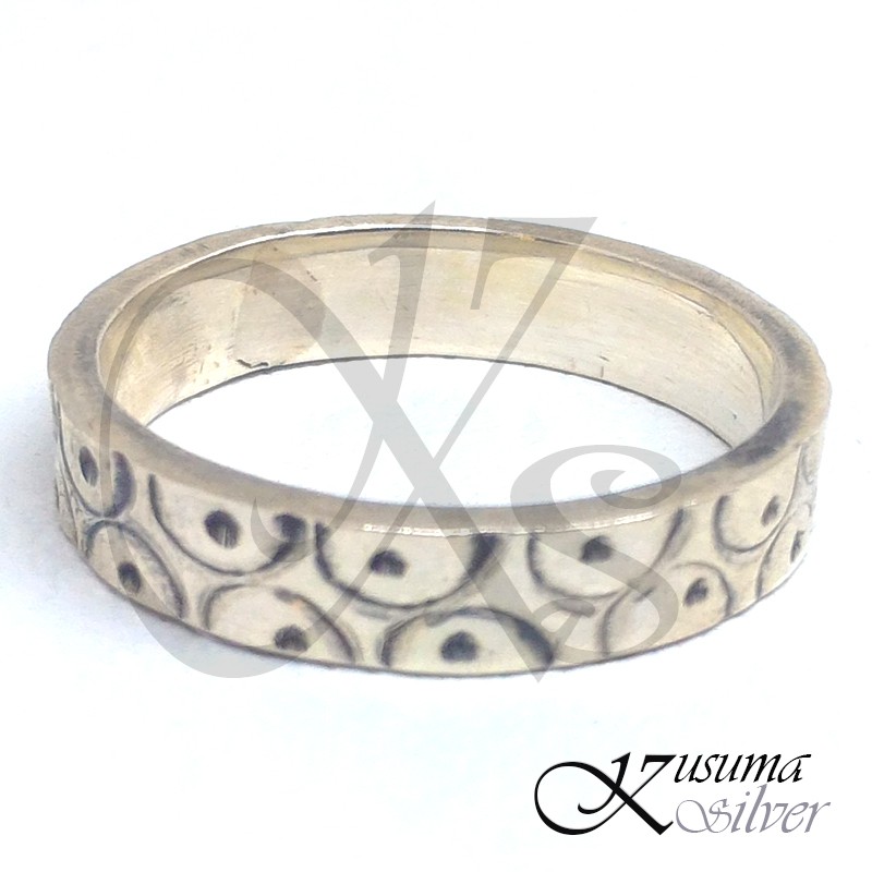 Cincin Ring Perak silver Bali Polos Sarang Dot Asli 925 Pria Laki Wanita Custom elegan Keren