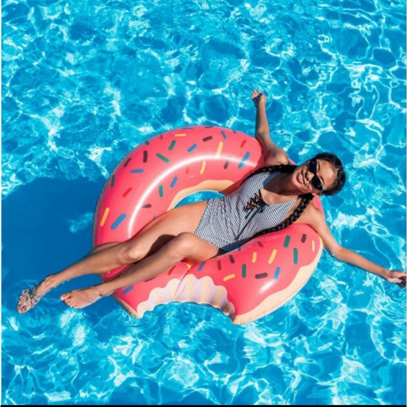 pelampung renang donat ban renang donat ukuran 80cm