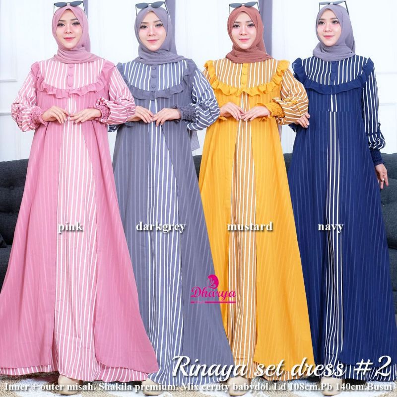 RINAYA SET DRESS #2 BALQIS MAXY