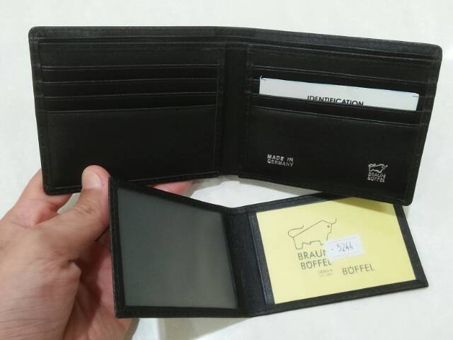 Dompet lipat pendek kulit asli premium