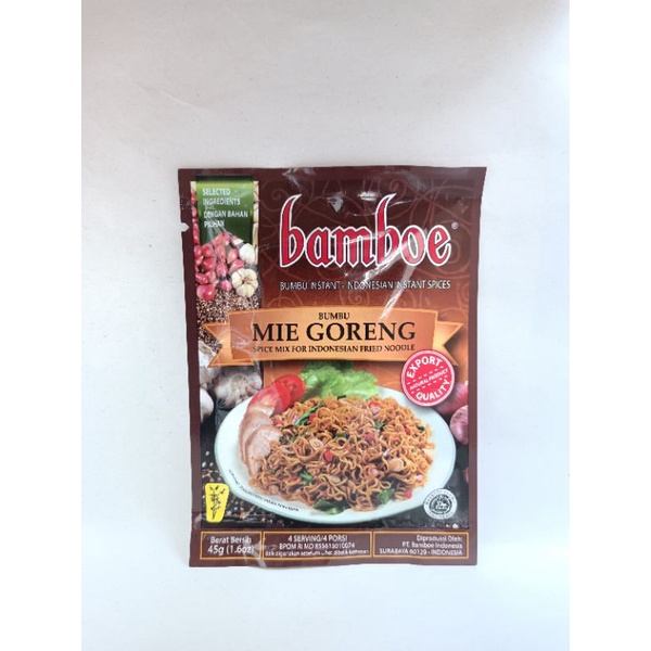 

Bamboe Bumbu Instan Mie Goreng 45gr