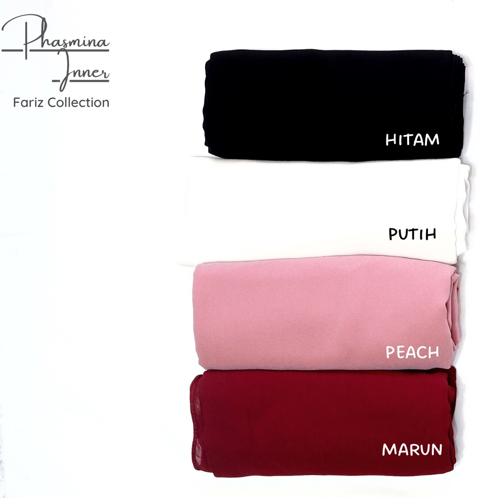 Pashmina Instant 2iN1 INNER, Pashmina  Inner 2in1 Ceruti Baby Doll