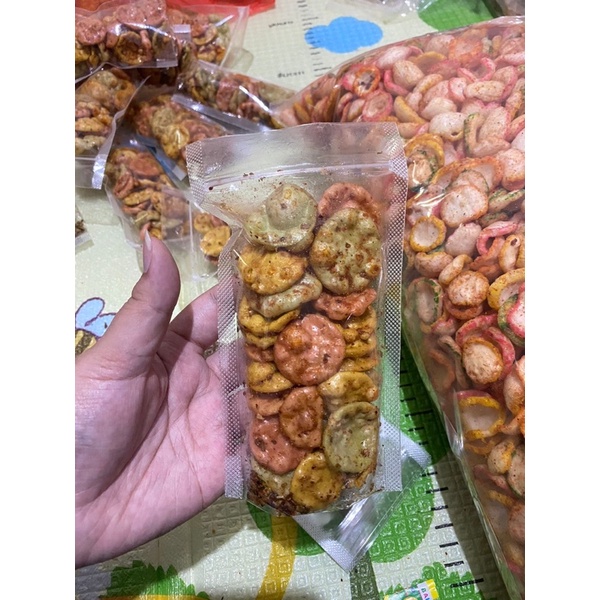 

keripik seblak cikur