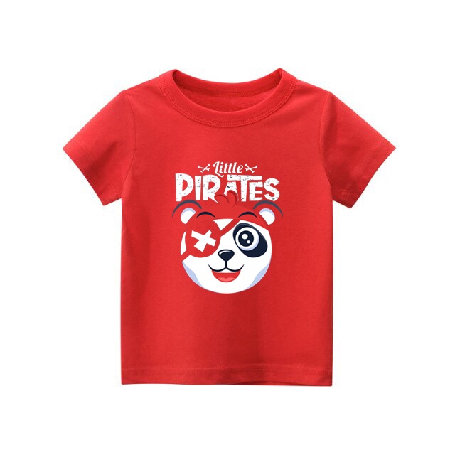 Kaos anak LITTLE PIRATES kaos anak usia1-8 tahun