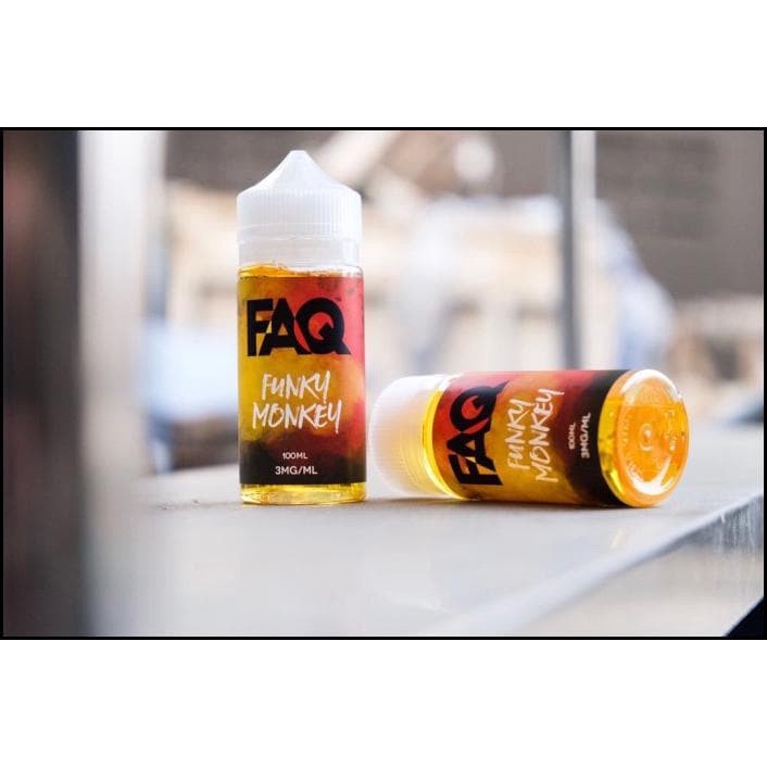 FAQ FUNKY MONKEY 100ML 3MG 6MG LIQUID VAPE