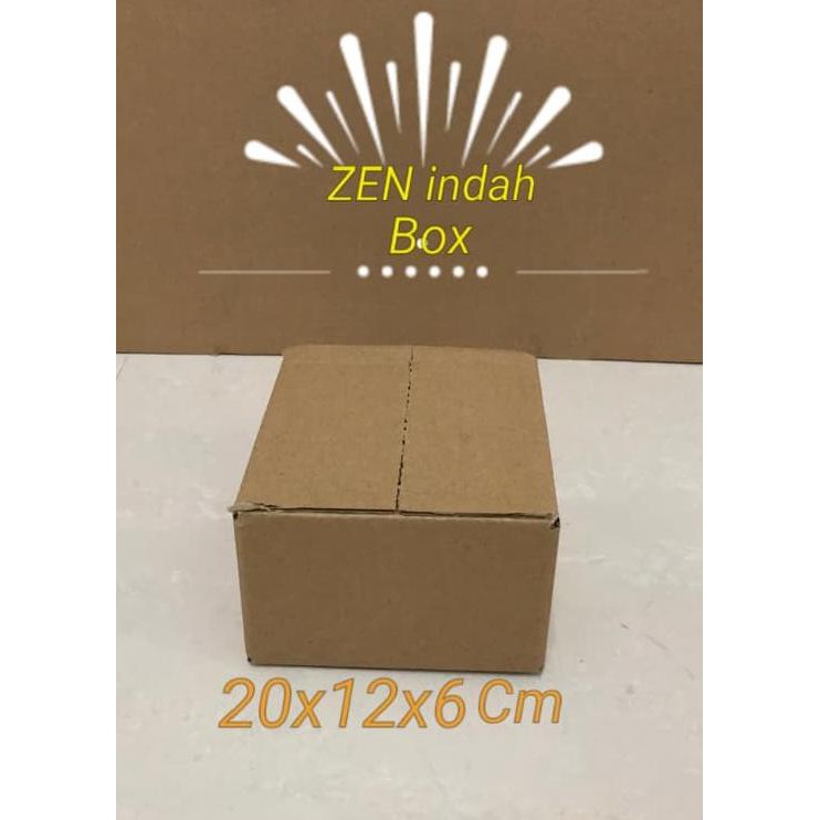 

Kardus/Karton/Box Uk. 20X12X6 Cm Untuk Packing , Mp Tokocamelya