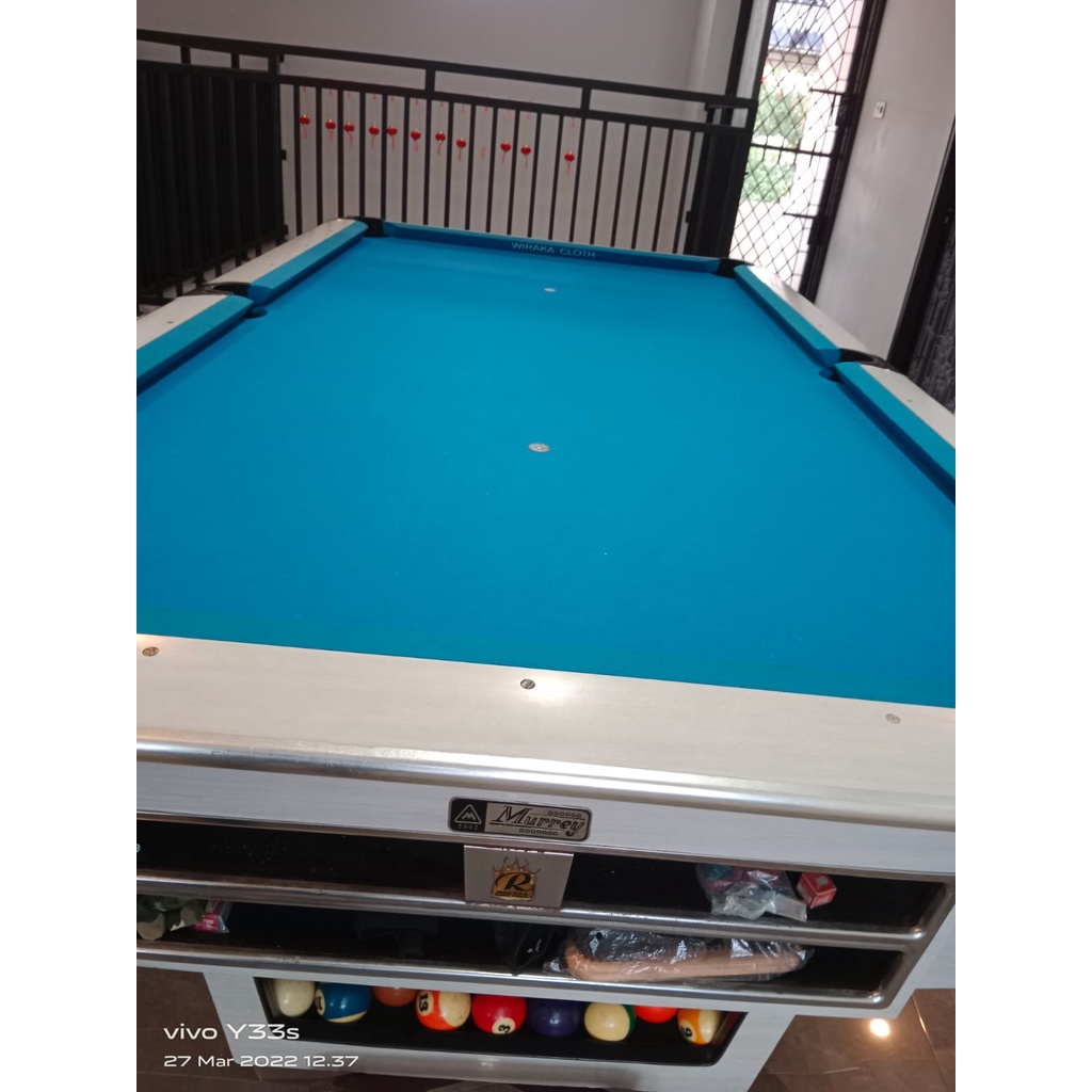 Meja Billiard murrey 9 feet Royal Crown Second Termurah