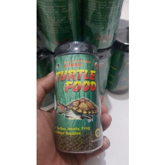 pelet kura brazil pakan kura brazil kodok reptil lily 80 gram    pakan kura kura   turtle food   pak