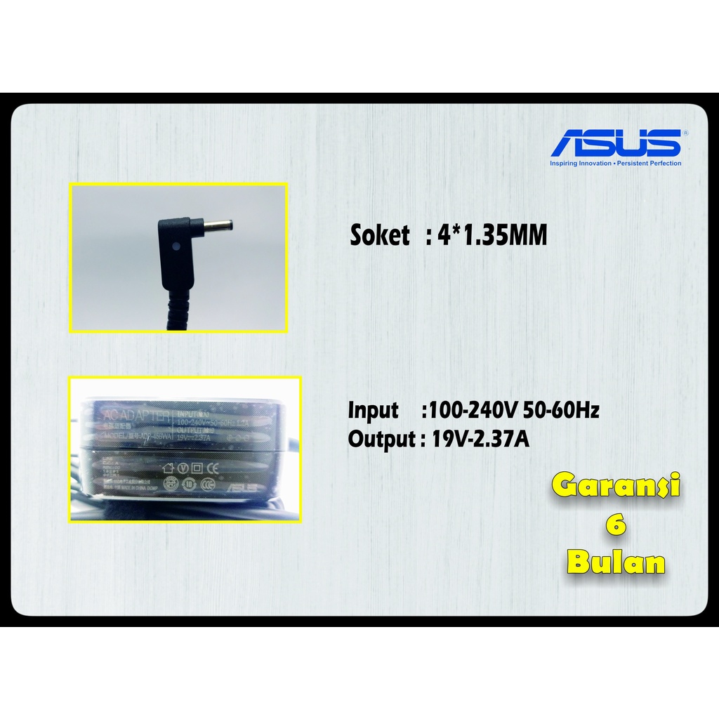 Casan Charger Laptop  X441M X441N X441S X441U X441BA X441MA X453M-1