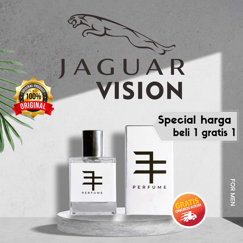 PARFUME 3F ( JAGUAR VISION ) ORIGINAL PARFUM PRIA TAHAN LAMA | PARFUM PEMIKAT WANITA MURAH