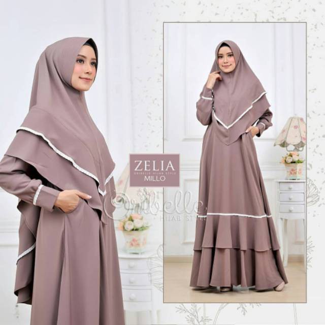 Gamis Syari / Zelia Syari / Gamis Cantik