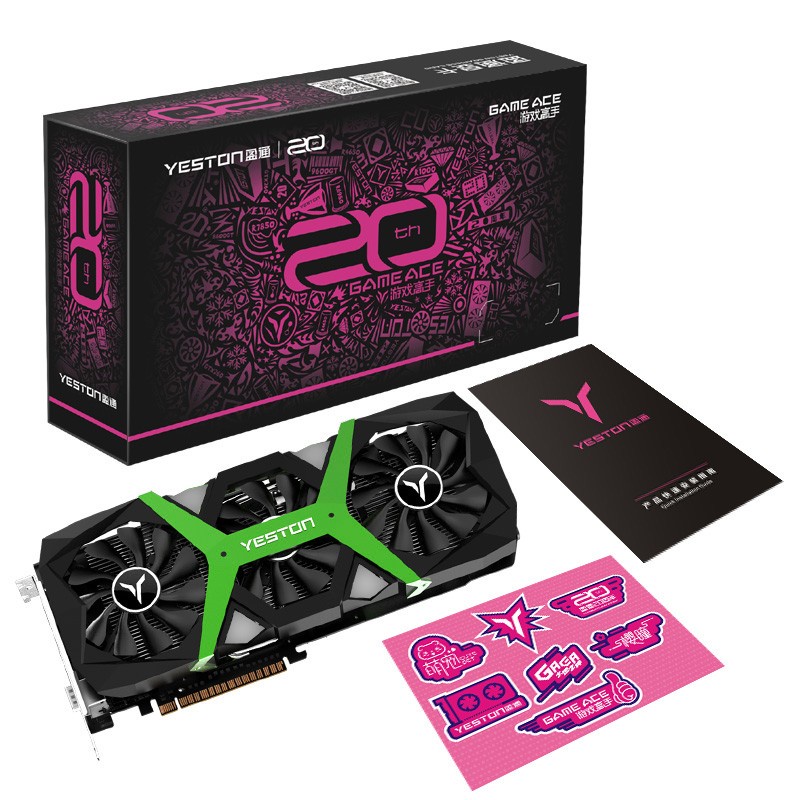 VGA NVIDIA YESTON RTX 2060SUPER 8GB GDDR6 256 BIT