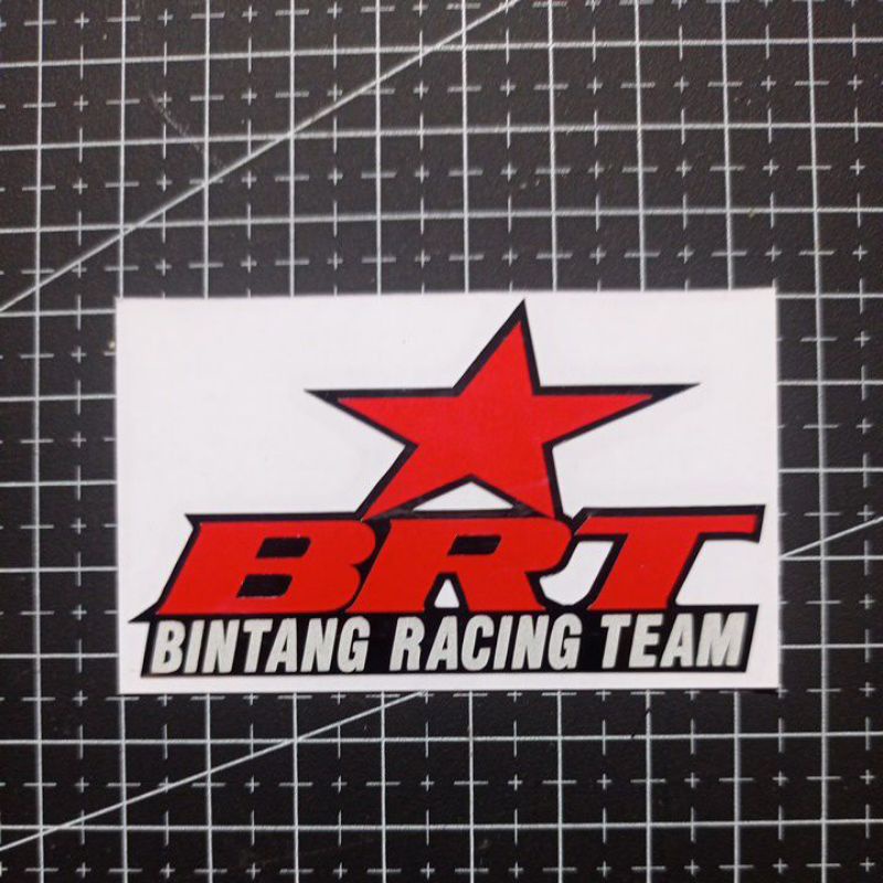 STIKER CUTTING STICKER BRT BINTANG RACING TEAM