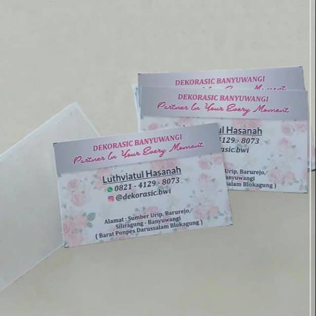 

Kartu Nama Custom (INCLUDE BOX,,,,,FREE DESAIN)
