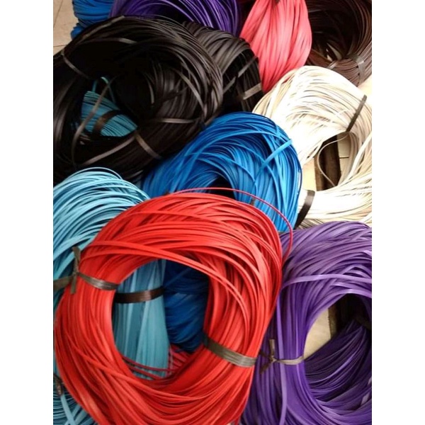 Tali Rotan Lesio Plastik Sintetis pipih Harga Per 30/60M