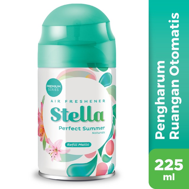 Stella Matic Parfumist Perfect Summer Refill 225ml - Pengharum Ruangan Otomatis