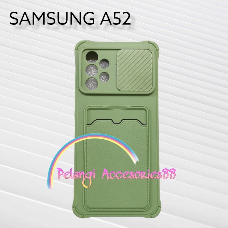 CASE SAMSUNG A52 4G / A52 5G / A52S CASE SOFTCASE SLEDING WARNA WARNI