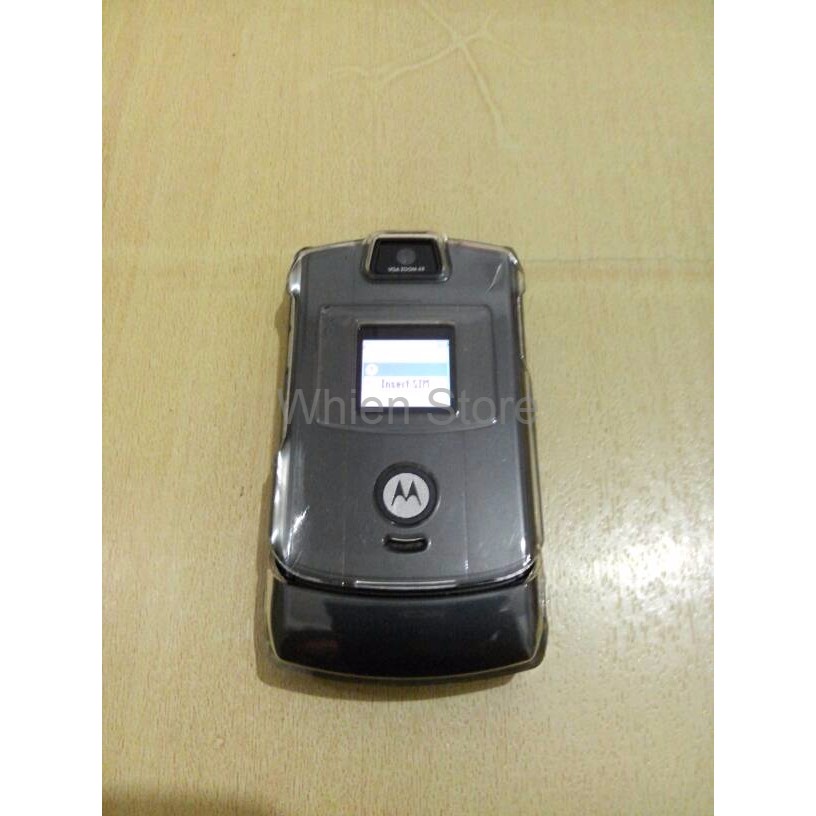 HP Motorola V3 Black Mulus Normal Batangan