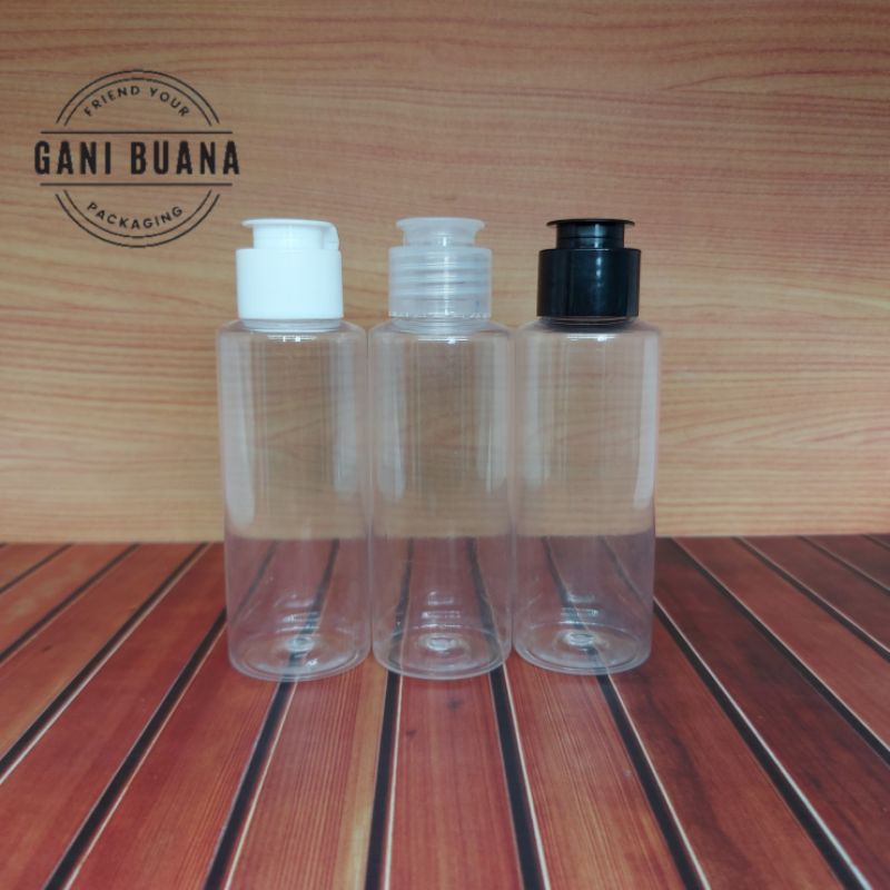 BOTOL FLIPTOP 100ML RF NATURAL FLIPTOP JAMUR