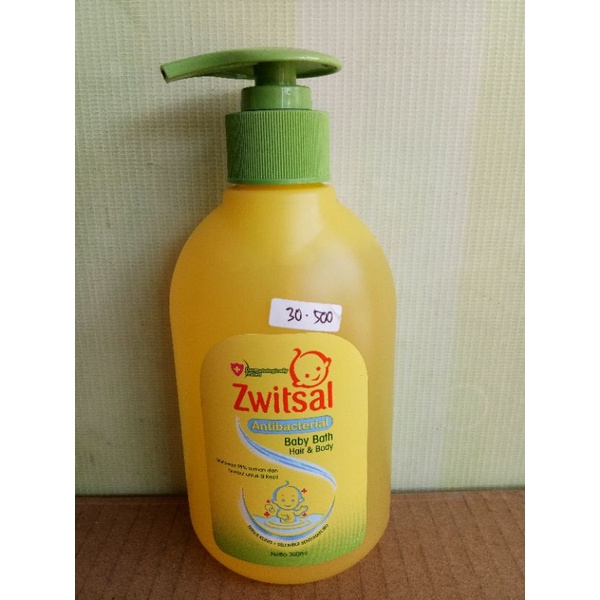 ZWITSAL BABY MILK BATH RICH HONEY, HAIR&amp;BODY ANTIBACTERIAL, BABY BATH CLASSIC 300 ML