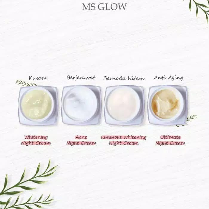 ULTIMATE NIGHT CREAM MS GLOW