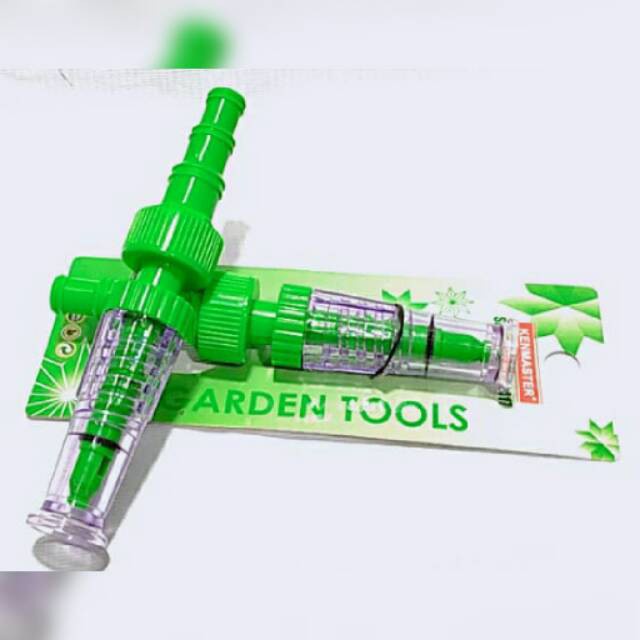 Semprotan Air Taman Lurus PLASTIK HSS - Hose Nozzle PVC 530 - Kepala Spray Cuci Mobil Motor - Kepala Selang