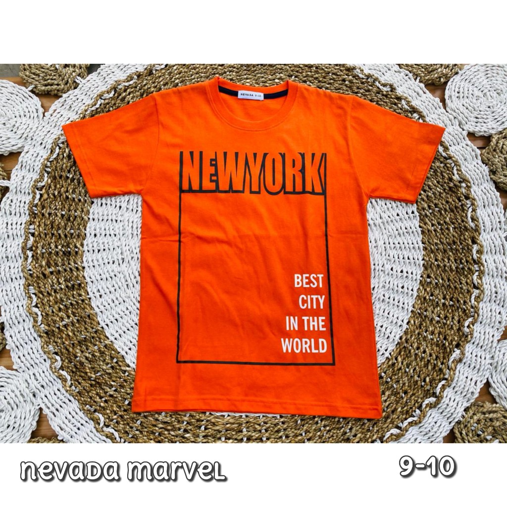 kaos anak newyork orens