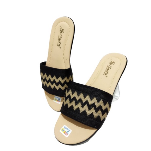 Sandal wanita turki rajut wedges terbaru saila/sandal wanita turki