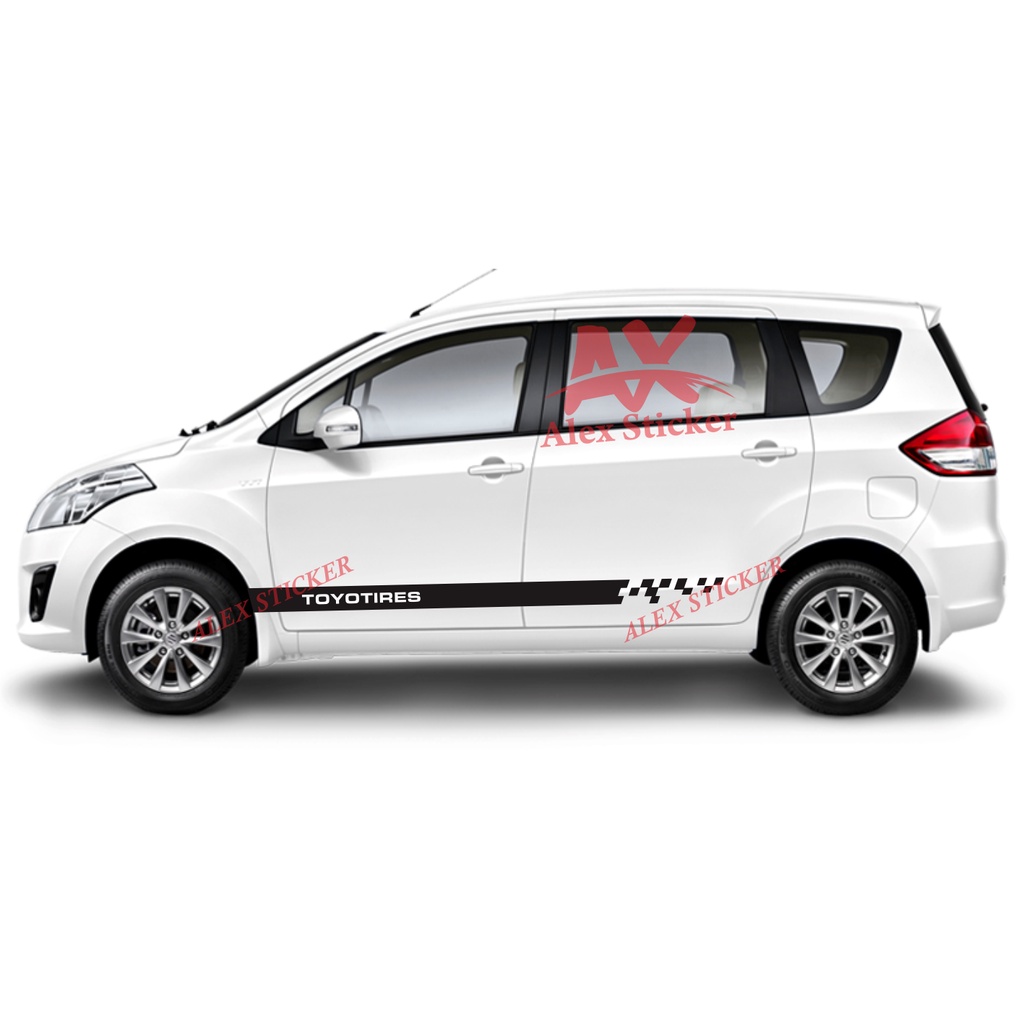 CUTING STIKER STICKER MOBIL SUZUKI ERTIGA TOYOTA CALYA AVANZA XENIA SIGRA YARIS