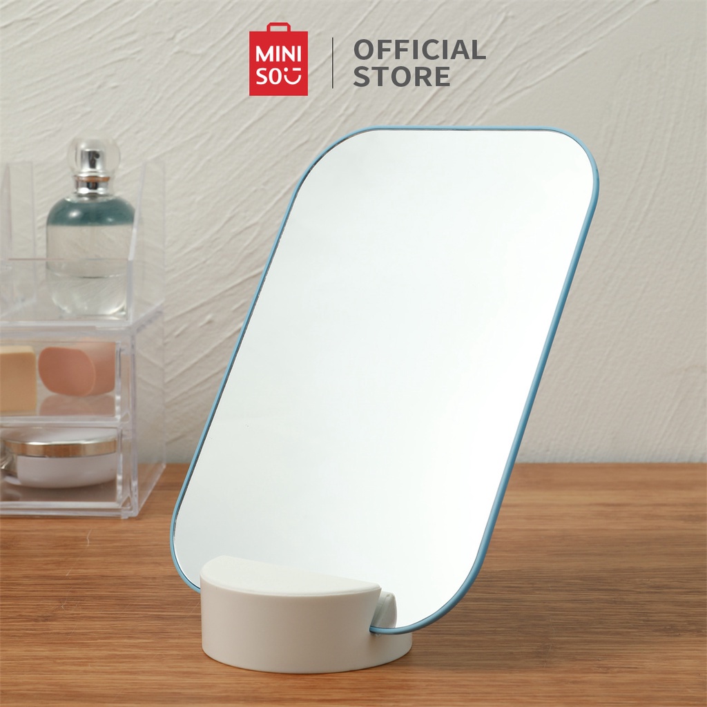 MINISO! fashion mirror / table mirror / Pocket mirror / cermin / kaca makeup. miniso surabaya murah 