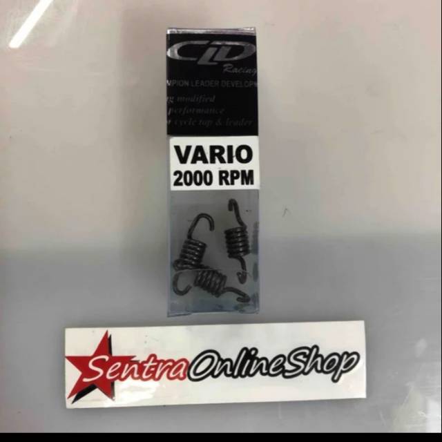 Per kampas Ganda racing vario 2000 rpm merk cld