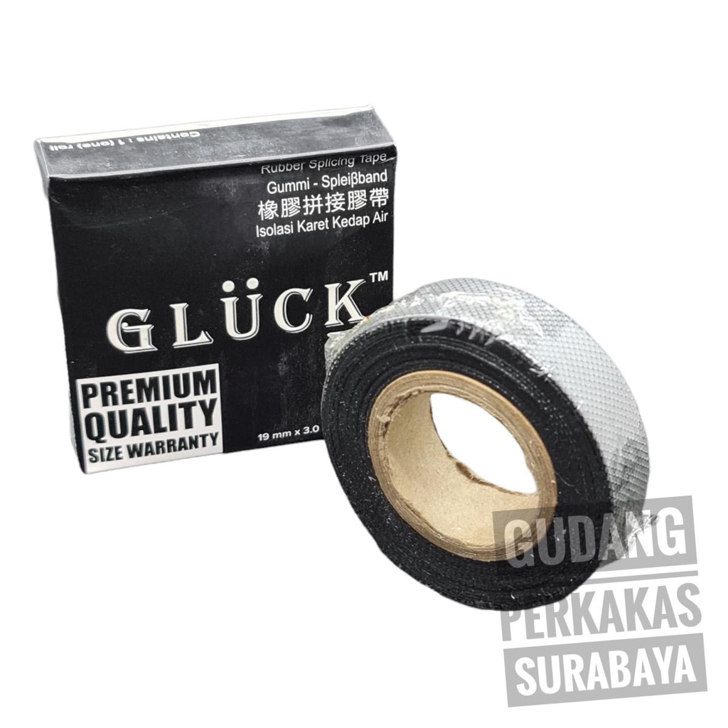 

RUBBER SPLICING TAPE ISOLASI KARET KEDAP AIR ISOLASI LISTRIK 19mm x 3M