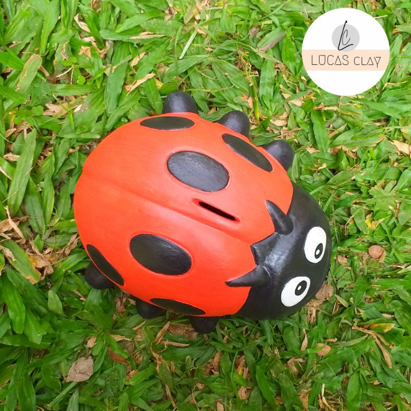 Celengan Kumbang Koksi - Souvenir Gerabah Unik