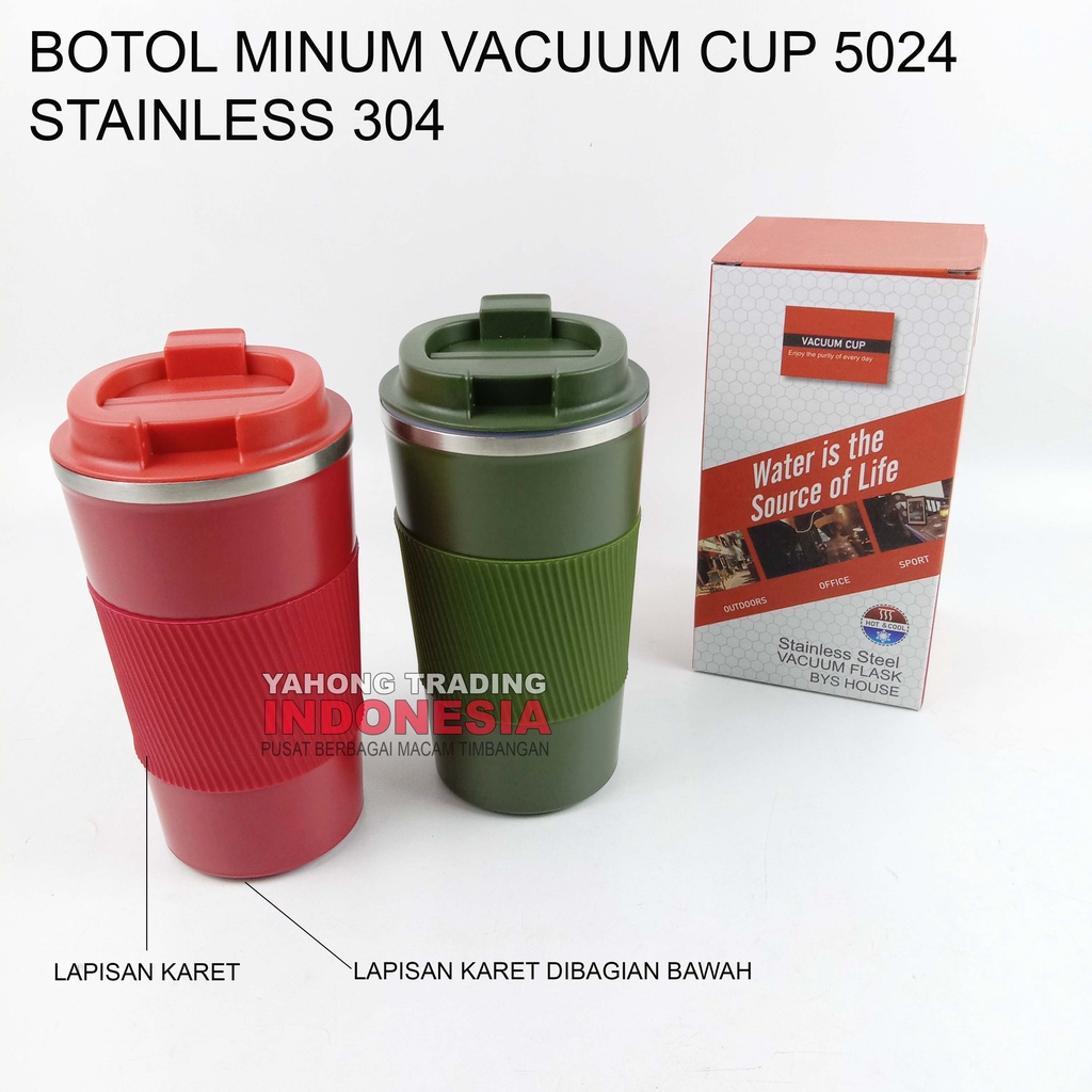 Botol Minum Termos Tumbler Vacuum Cup Stainless