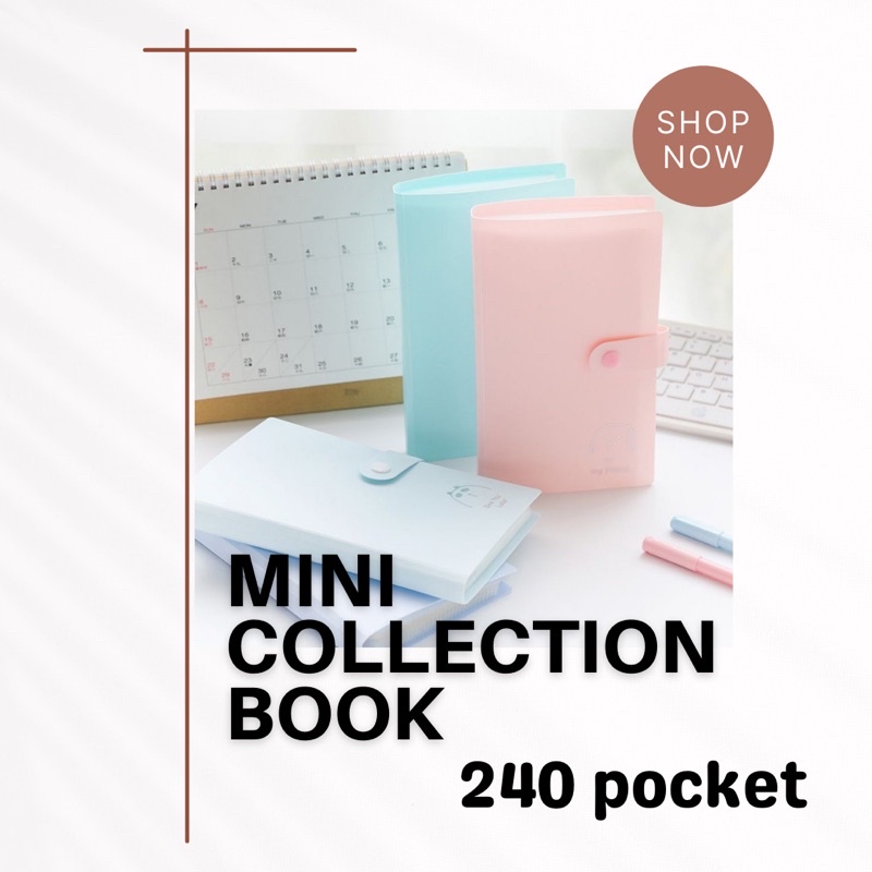 MINI BINDER PHOTOCARD COLLECTION BOOK