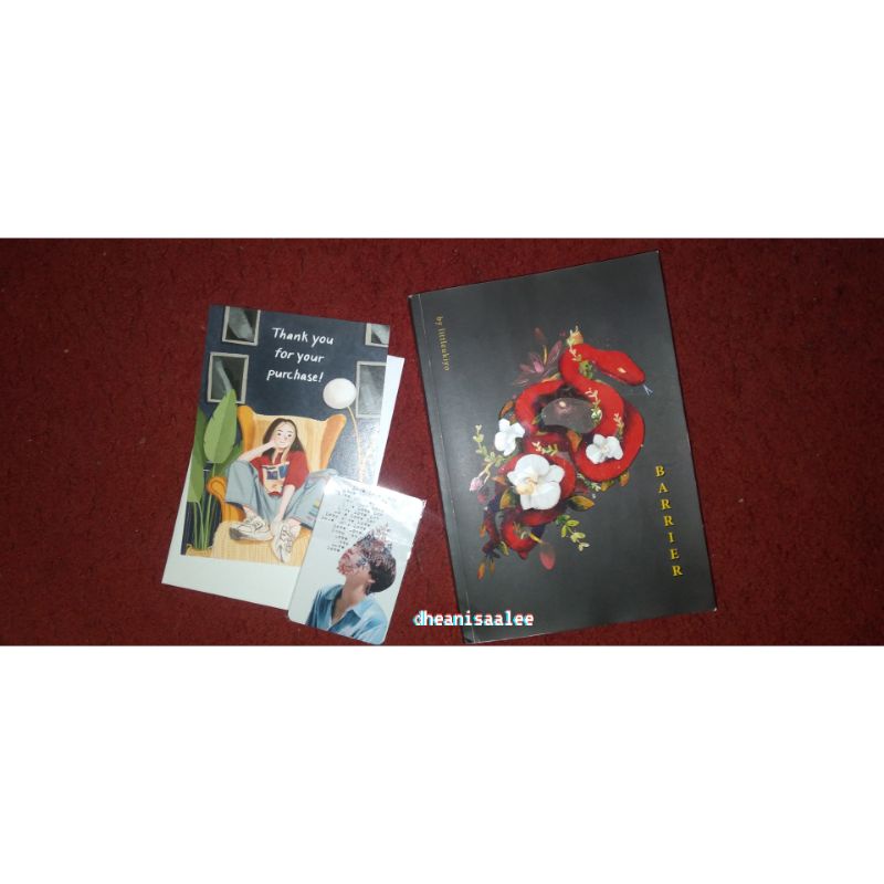 Preloved Fanbook Taekook Barrier SC by Littleukiyo