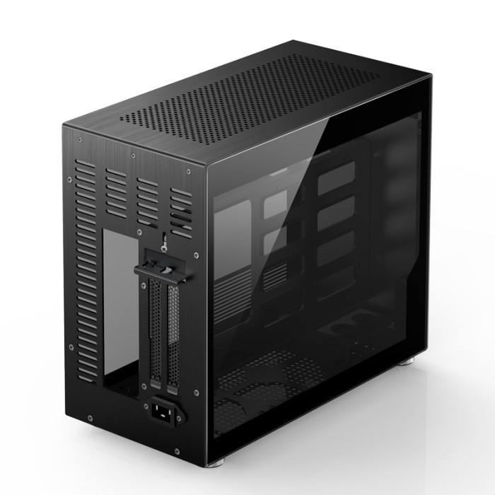 JONSBO CASE V10 BLACK GLASS MINI ITX