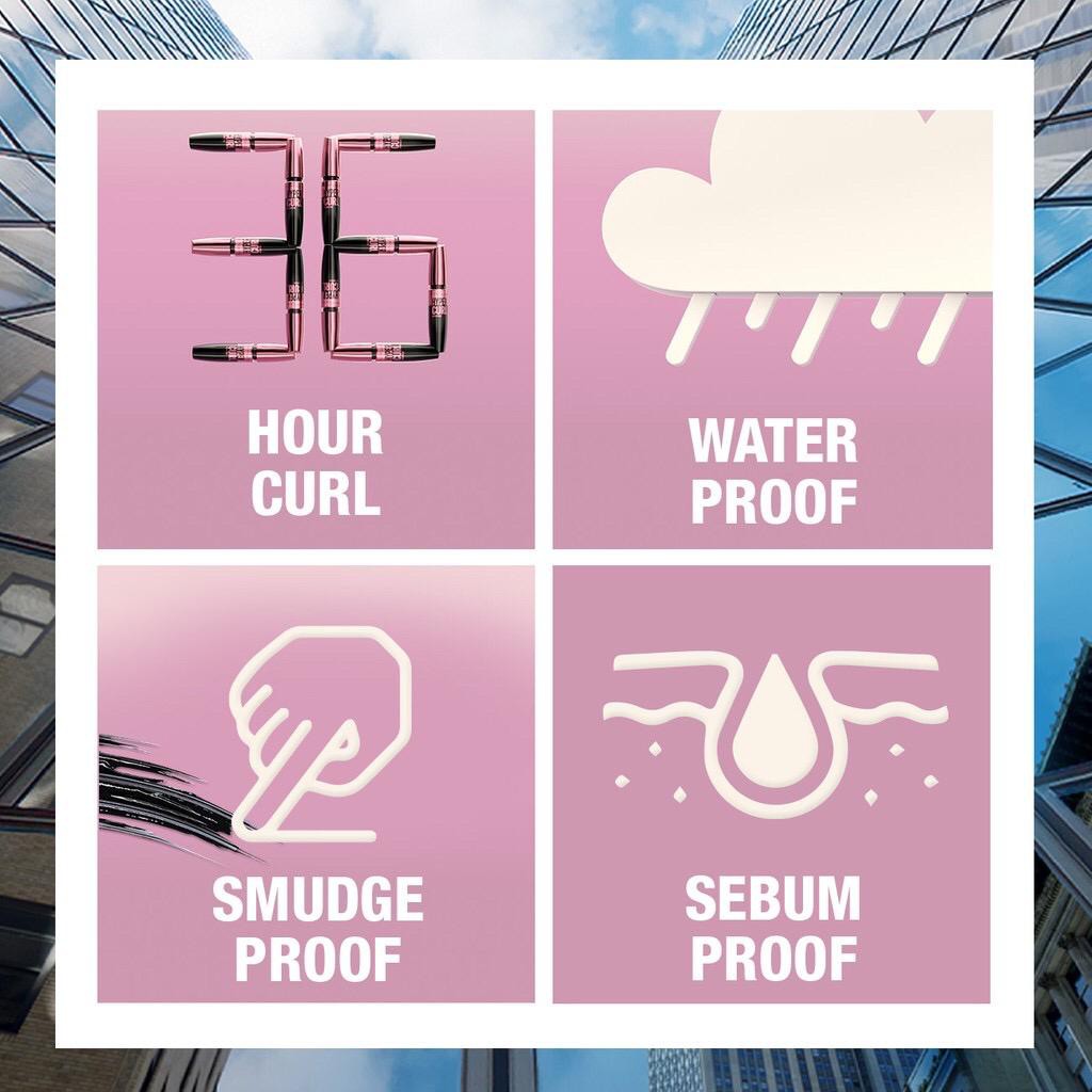 MAYBELLINE Hypercurl Volum Express Maskara Waterproof Original-4