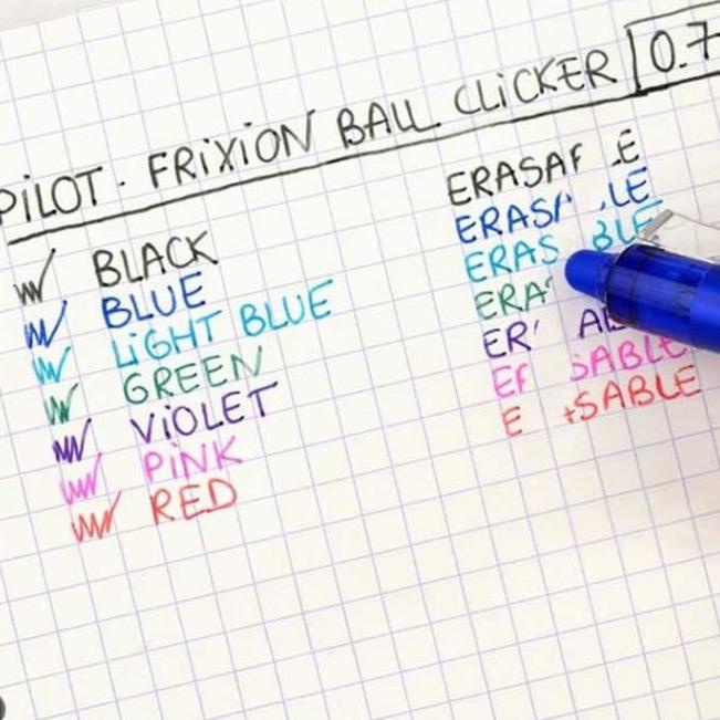

♙ Pulpen Hapus Pilot Frixion Clicker 0.7mm - Black ☜
