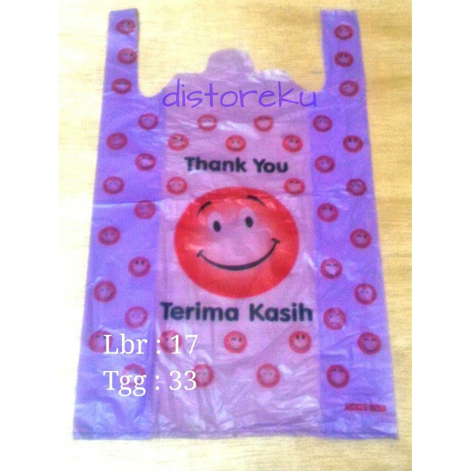 kantong motif warna hd smile hd thank you hd terima kasih mega uk 17