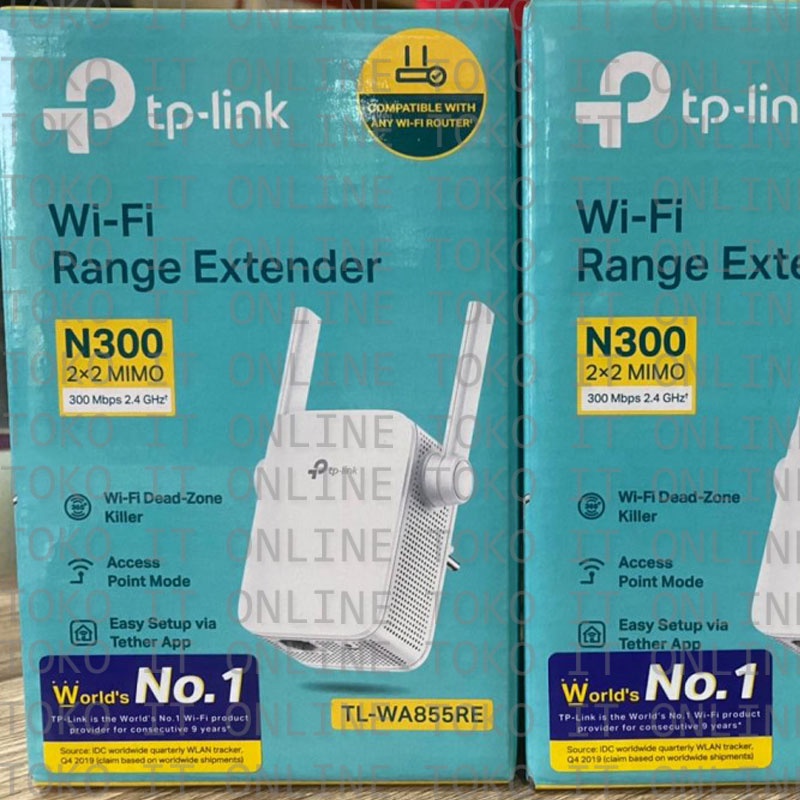 TP-LINK TL-WA855RE 300MBPS WIFI RANGE EXTENDER