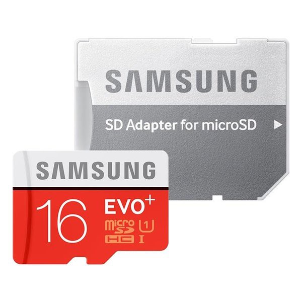 Samsung EVO Plus MicroSD HC 16GB Micro SD Memory Card 16 GB Class 10