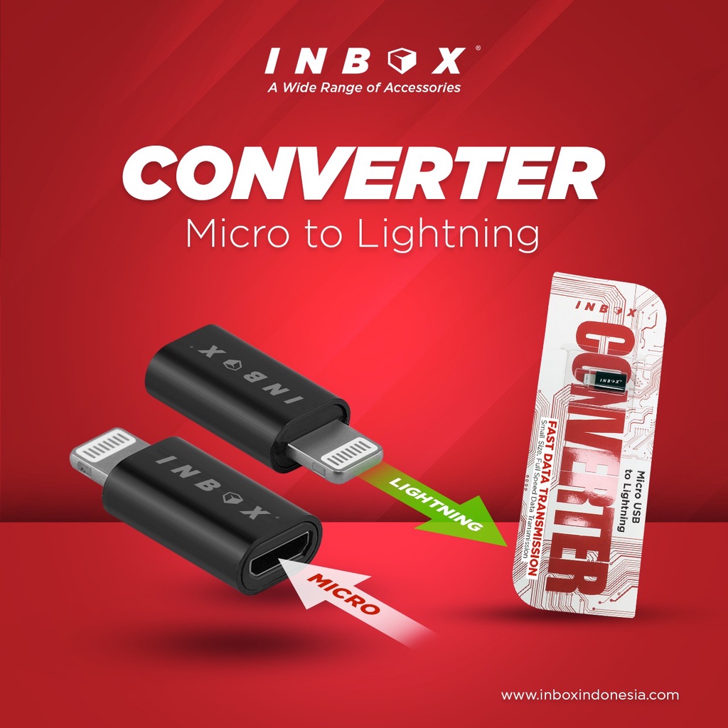 CONVERTER INBOX OTG Adaptor Connector Any Devices Adapter