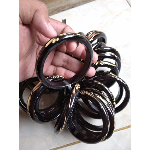 BANGLE GELANG ETNIK GELANG KAYU BALI